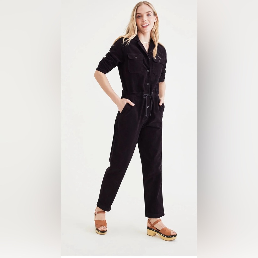 Dockers Velvety Wale Corduroy Jumpsuit